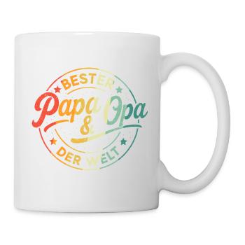 Grand-père Idées cadeaux pour la fête des pères Papa Papa Papa Fête des pères - Mug blanc - blanc - Droite