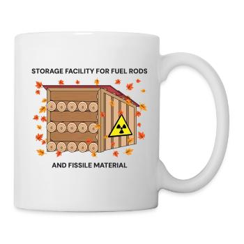 Autumn Fuel Rods Storage - Mug - white - Right