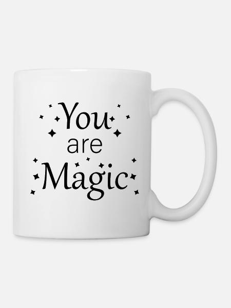 Du bist magisch - Tasse - Weiß