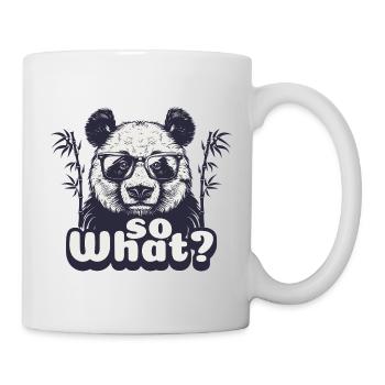 Panda, So What - Mug - white - Right
