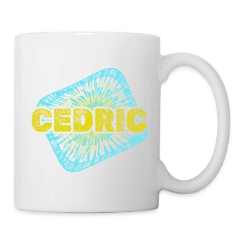 Cedric as leisure time - Mug - white - Right