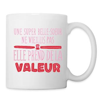 It doesn't age, it increases in value - Mug - white - Right