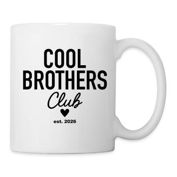 Cool Brothers Club est. 2026 - Mug - white - Right