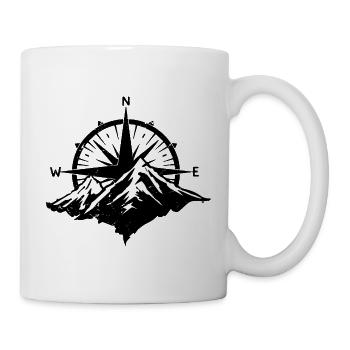 The mountain is calling Mountains Adventure - Mug - white - Right