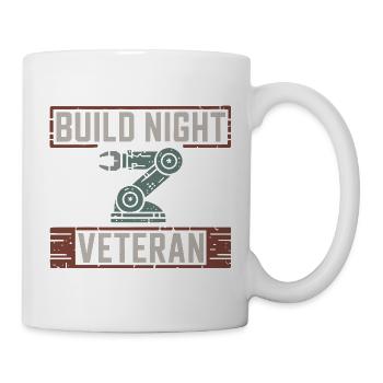 Roboterteam-elterngeschenk - Tasse - Weiß - Rechts