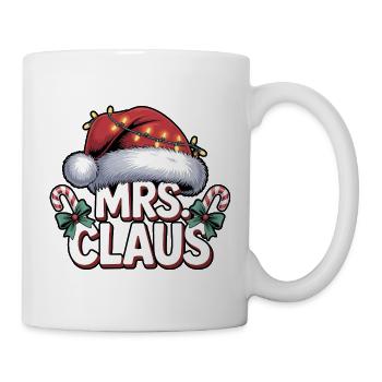 Weihnachten, Mrs. Claus - Tasse - Weiß - Rechts