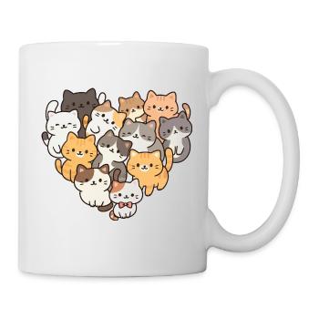 Cat - Mug - white - Right