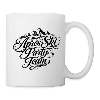 Après Ski Party Team Mountains - Mug blanc - blanc - Droite