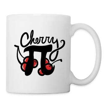 Cherry Pi Illustration - Mug - white - Right