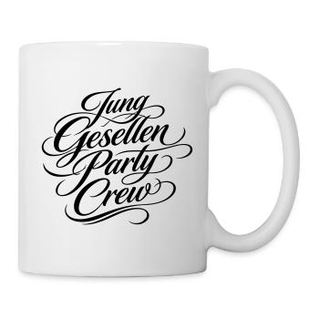 Junggesellen Party Crew Jga - Tasse - Weiß - Rechts