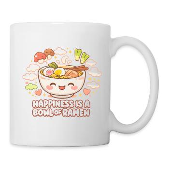 Kawaii Ramen Bowl - Tasse - Weiß - Rechts