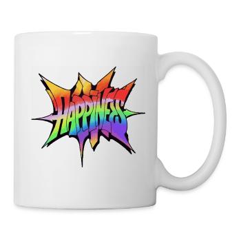 Happiness Rainbow Eruption - Mug - white - Right