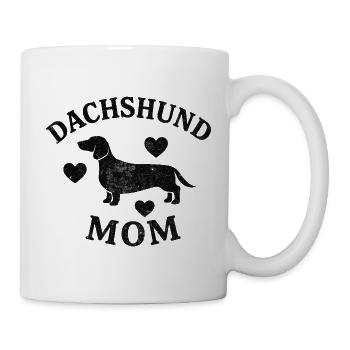 Dachshund mom - Mug - white - Right