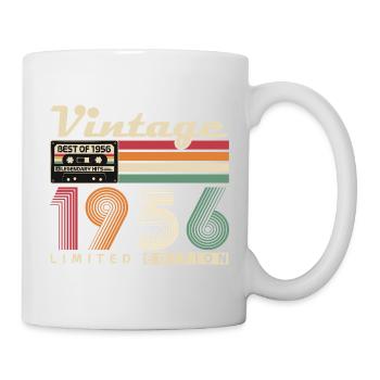 Original 1956 Vintage Vintage Anniversaire Rétro - Mug blanc - blanc - Droite