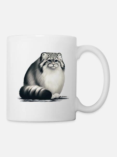 Manul - Tasse - Weiß
