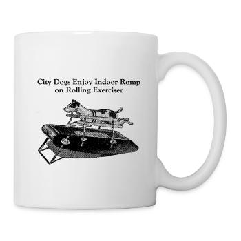 City Dogs Black - Mug - white - Right