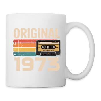 Original 1973 Vintage 1973 Rétro Anniversaire - Mug blanc - blanc - Droite