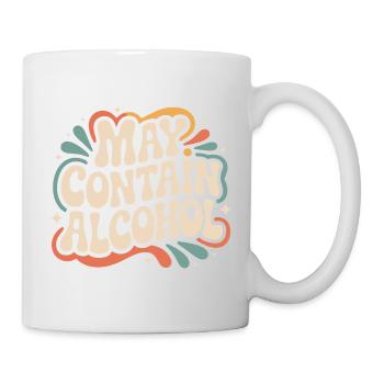 Peut contenir de l’alcool Alkohol Mallorca Saufen JGA - Mug blanc - blanc - Droite