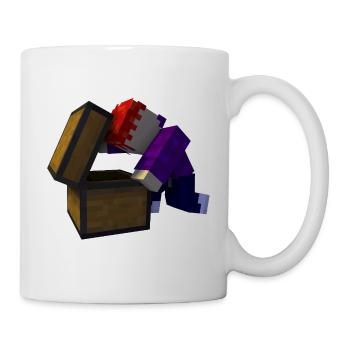 Voxel Treasure Chest Found - Mug - white - Right