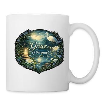 Grace of the quiet - Mug - white - Right
