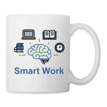 Smart Work Brain Power - Mug - white - Right