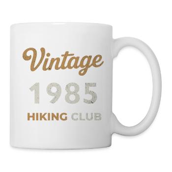 Millésime 1985 – Année de naissance rétro du Yachting Club - Mug blanc - blanc - Droite