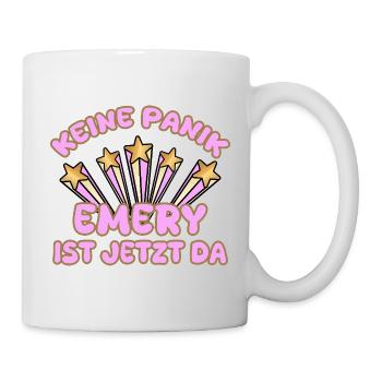 Frauenname Emery - Tasse - Weiß - Rechts
