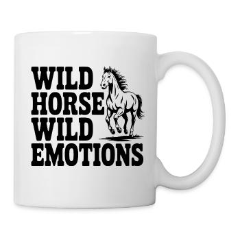Wild Horse, Wild Emotions - Mug - white - Right