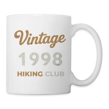 Millésime 1998 – Année de naissance rétro du Yachting Club - Mug blanc - blanc - Droite