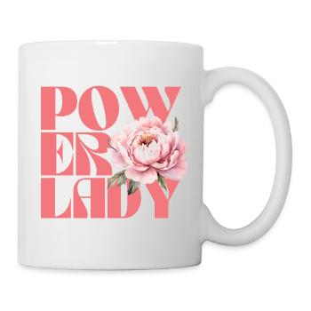 Power lady - Mug - white - Right