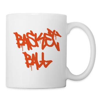 Basketball / Basketball / Basktet-Ball / Sports - Mug - white - Right