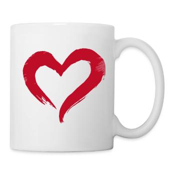 Heart - Mug - white - Right