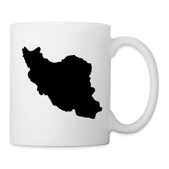 Iran Silhouette - Mug - white - Right