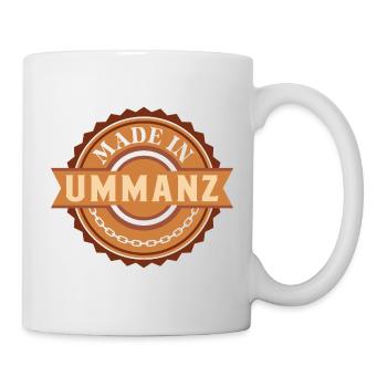 Ostsee MADE IN UMMANZ Lustiges - Tasse - Weiß - Rechts