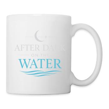 Night boating with - Mug - white - Right