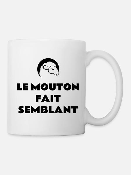 The sheep pretends - Mug - white