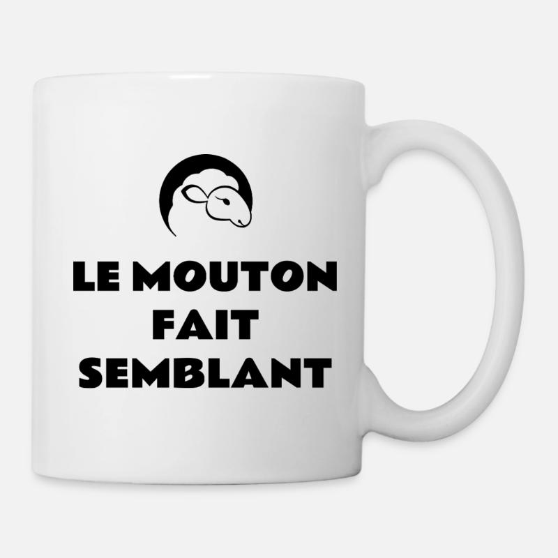 The sheep pretends - Mug - white