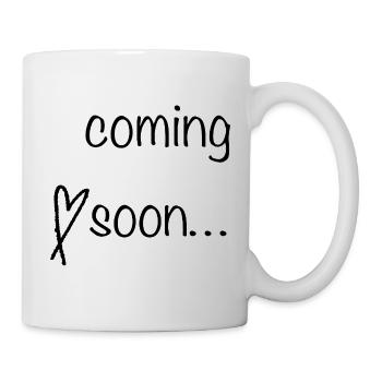 À venir Lettering - Mug blanc - blanc - Droite