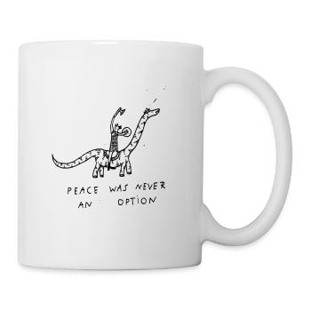 PEACE - Tasse - Weiß - Rechts