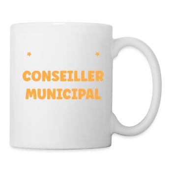 I am a municipal councillor not a magician - Mug - white - Right