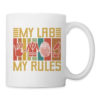 Forensic Science Major My Lab My Rules Forensics - Mug - white - Right