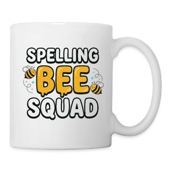 Spelling Bee Squad Cute Bee Team - Mug - white - Right