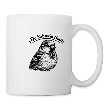 Tu es mon moineau - Mug blanc - blanc - Droite