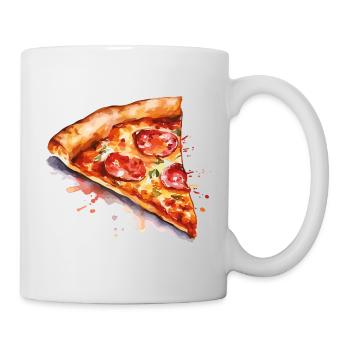 Watercolor Pizza Slice - Mug - white - Right