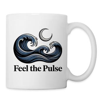 Moonlit Wave Crest - Mug - white - Right