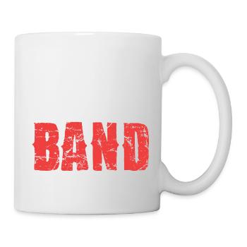 Je suis avec le groupe - Mug blanc - blanc - Droite