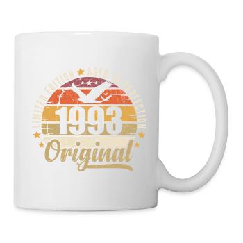 1993 Cadeau d'anniversaire 1993 Original 1993 - Mug blanc - blanc - Droite