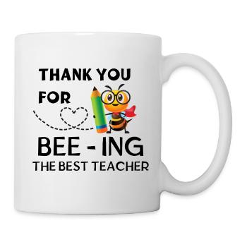 Thank You for Beeing the Best Teacher - Mug - white - Right
