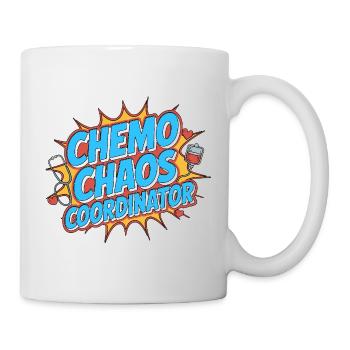 Oncology Nurse Chemo Chaos Nursing Infusion Nurse - Tasse - Weiß - Rechts