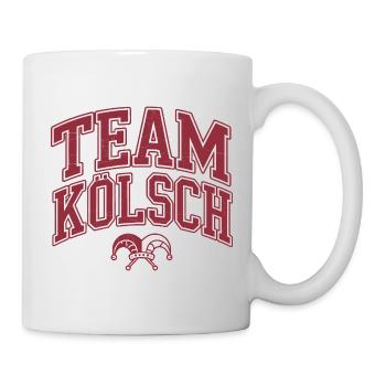 Équipe Kölsch - Costume de carnaval - Mug blanc - blanc - Droite